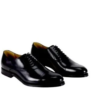 GUCCI Smooth Spirit Oxford Men’s Black Shoes Size 13.5 NIB Gucci 547592 0GQ30 1078 Black Calf-Skin Leather Cap-Toe  main image 3